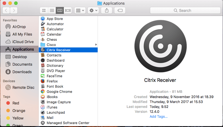 How to download citrix receiver app