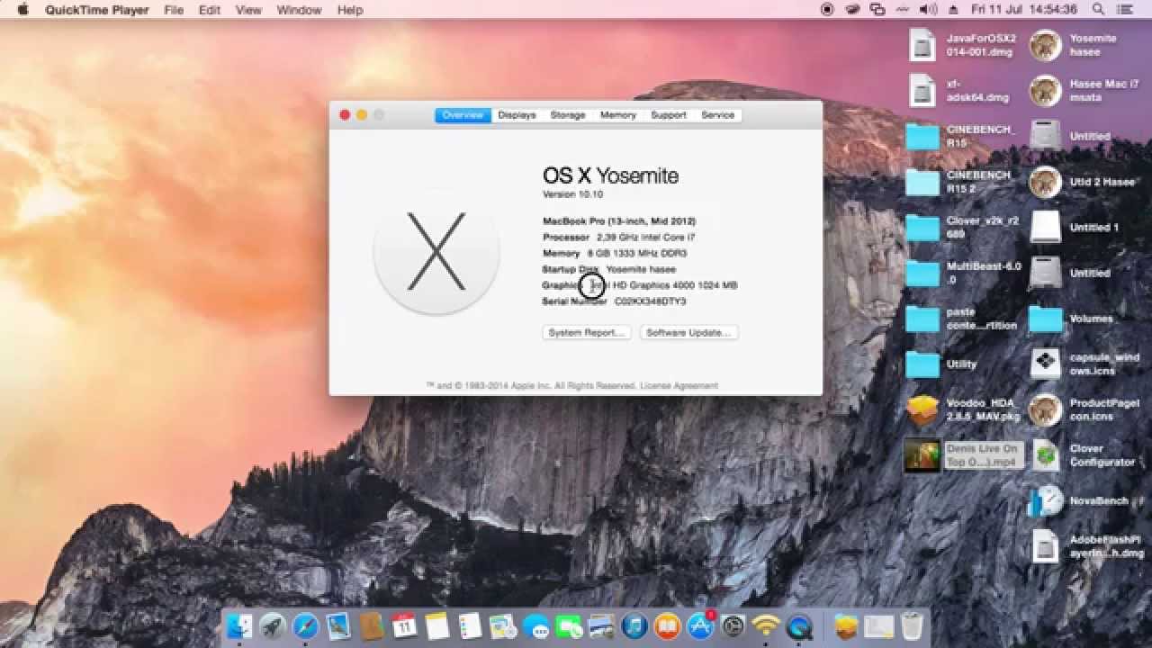 Yosemite Mac Os X Free Download